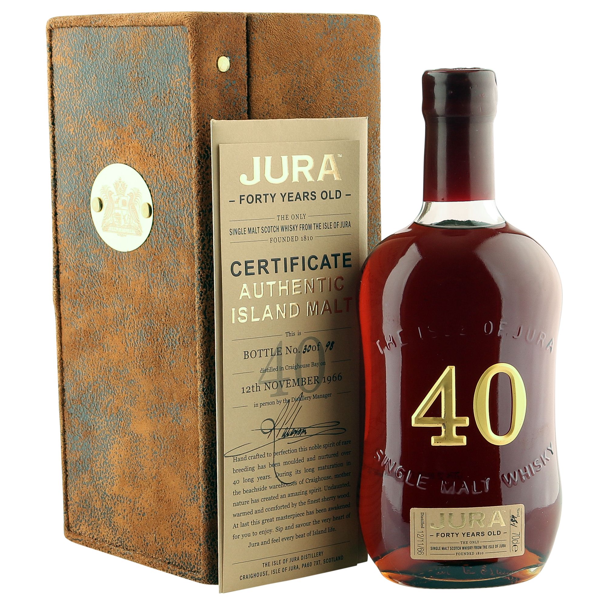 ISLE OF JURA 40 YEARS